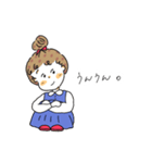 おてんばおだんごガール（個別スタンプ：10）