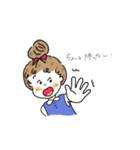 おてんばおだんごガール（個別スタンプ：14）