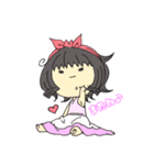 くせ毛のみゅっちゃん（個別スタンプ：1）