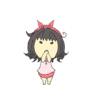 くせ毛のみゅっちゃん（個別スタンプ：4）