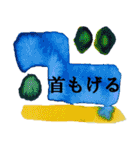 カメラマンのためのシンプルアートスタンプ（個別スタンプ：9）