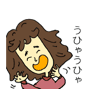 蒼いうさぎとシュールな人たち（個別スタンプ：1）