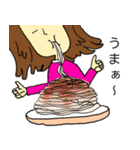 蒼いうさぎとシュールな人たち（個別スタンプ：2）