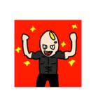 オムカデと友達（個別スタンプ：22）