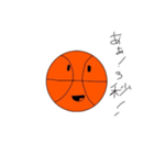 まぁまぁ経験者のバスケットボール君（個別スタンプ：3）