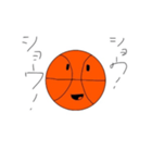 まぁまぁ経験者のバスケットボール君（個別スタンプ：15）