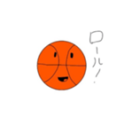 まぁまぁ経験者のバスケットボール君（個別スタンプ：19）