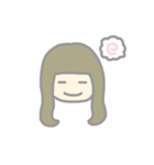 はなまるんるんのゆる～いスタンプ（個別スタンプ：1）