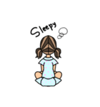 日焼けガール 02（個別スタンプ：2）