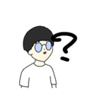 まるメガネ まるた 敬語（個別スタンプ：6）