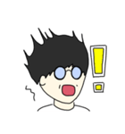 まるメガネ まるた 敬語（個別スタンプ：7）