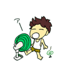 タカナリー summer ver. サングラス男の子（個別スタンプ：39）