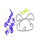 うさこの英語でスタンプ（個別スタンプ：2）