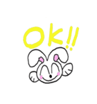 うさこの英語でスタンプ（個別スタンプ：10）