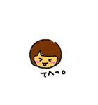 いろんな茶髪のオンナの子（個別スタンプ：10）