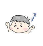 垂れマユ赤ちゃん（個別スタンプ：4）