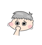 垂れマユ赤ちゃん（個別スタンプ：5）
