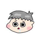 垂れマユ赤ちゃん（個別スタンプ：7）