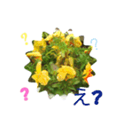 ゆるっとかわいいお花のスタンプ（個別スタンプ：21）