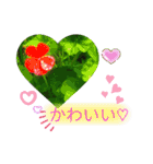 ゆるっとかわいいお花のスタンプ（個別スタンプ：22）