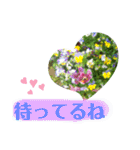 ゆるっとかわいいお花のスタンプ（個別スタンプ：32）
