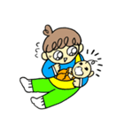 子育て家族と家族を応援する人のスタンプ（個別スタンプ：5）