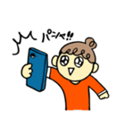 子育て家族と家族を応援する人のスタンプ（個別スタンプ：23）