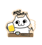 くろめがちねこ（個別スタンプ：4）