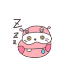 カバっぽい子（個別スタンプ：17）