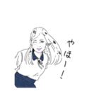 女子の日常.01（個別スタンプ：2）