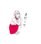 女子の日常.01（個別スタンプ：4）