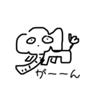 シュールな絵文字（個別スタンプ：8）