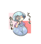 仲良しおんなのこ【いかさまスタンプ】（個別スタンプ：13）