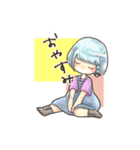 仲良しおんなのこ【いかさまスタンプ】（個別スタンプ：15）