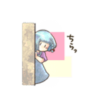 仲良しおんなのこ【いかさまスタンプ】（個別スタンプ：20）