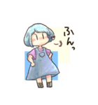 仲良しおんなのこ【いかさまスタンプ】（個別スタンプ：28）