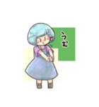仲良しおんなのこ【いかさまスタンプ】（個別スタンプ：33）