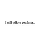 Easy sentence（個別スタンプ：4）