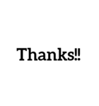 Easy sentence（個別スタンプ：9）