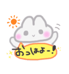 ₍ᵔ·͈༝·͈ᵔ₎♡もちうさ日常系♡（個別スタンプ：6）