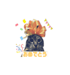 キジトラ猫まりぃたん（個別スタンプ：11）