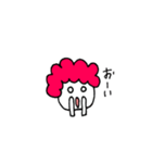 アフロの子（個別スタンプ：14）