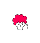 アフロの子（個別スタンプ：21）