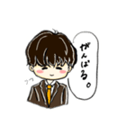 スーツ男子の日常。（個別スタンプ：7）