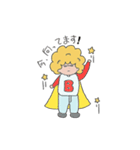 ぽっちゃり アフロのボブ【使える】（個別スタンプ：27）