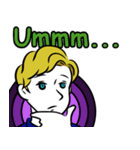 英語のフレーズを使おう！（個別スタンプ：1）
