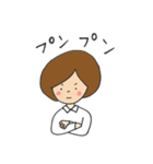 ナチュラル女子（個別スタンプ：13）