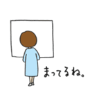ナチュラル女子（個別スタンプ：22）