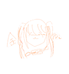 やる気のないスタンプ(   ᐛ   )（個別スタンプ：3）