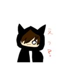 黒猫のロト_LINEスタンプ（個別スタンプ：4）